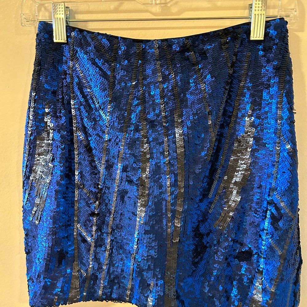 Sequin Mini Skirt